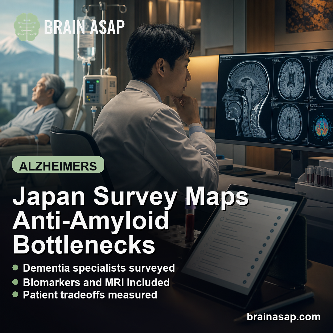 Japan Dementia Specialist Survey Protocol Mapped Anti-Amyloid Antibody Bottlenecks