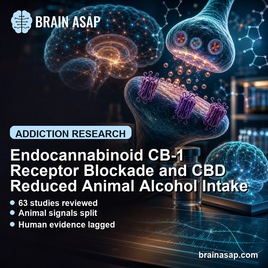 Endocannabinoid CB-1 Receptor Blockade and CBD Reduced Animal Alcohol Intake