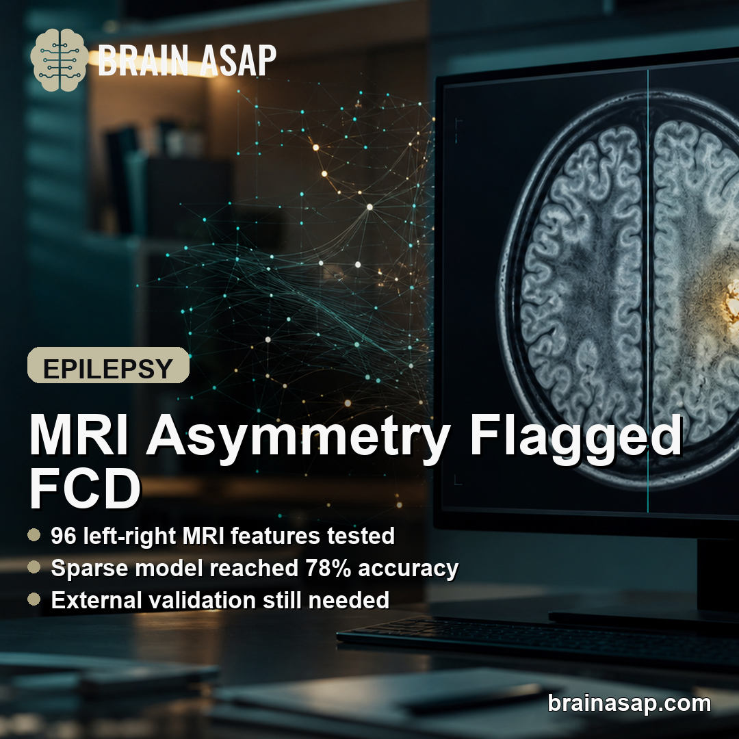 Hemispheric Asymmetry MRI Model Classified Focal Cortical Dysplasia in Epilepsy