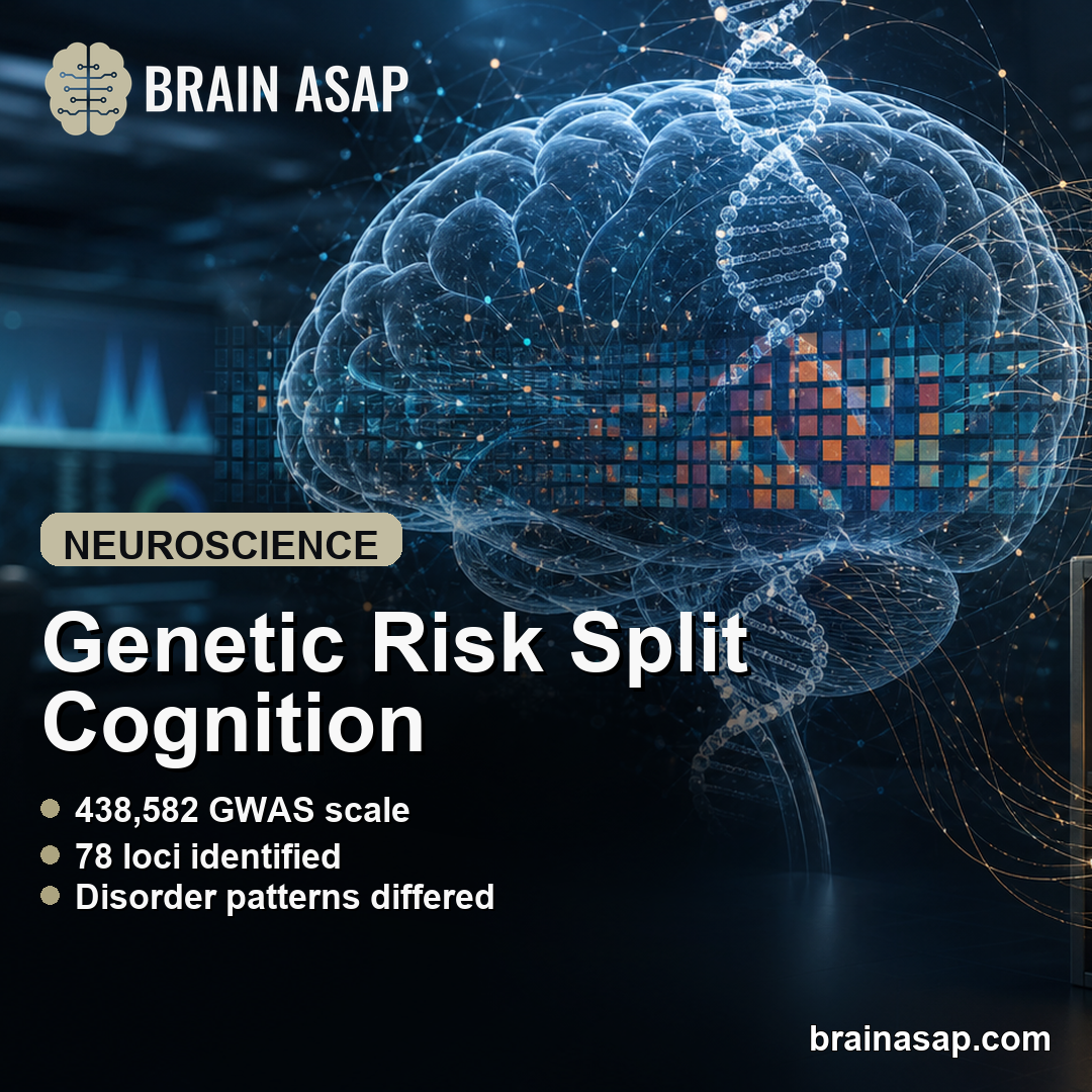 Neuropsychiatric Genetic Risk Mapped Fluid and Crystallized Cognition