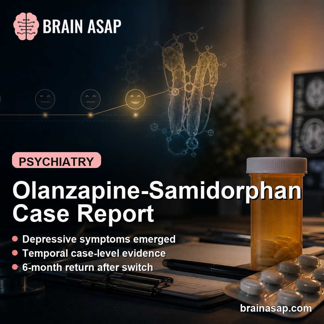 Olanzapine-Samidorphan Linked to Depressive Symptoms in Case Report