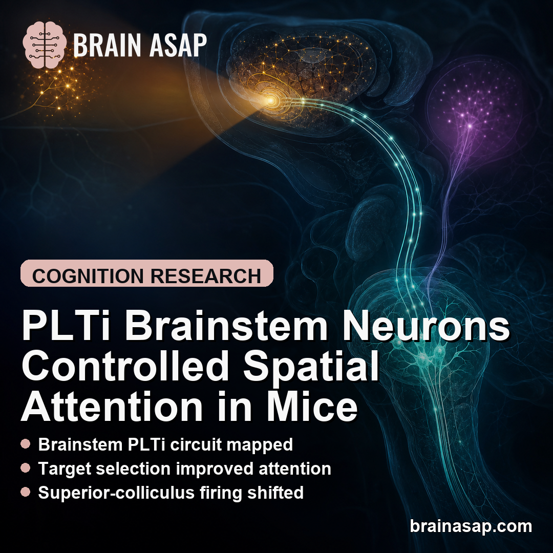 PLTi Brainstem Neurons Controlled Spatial Attention in Mice