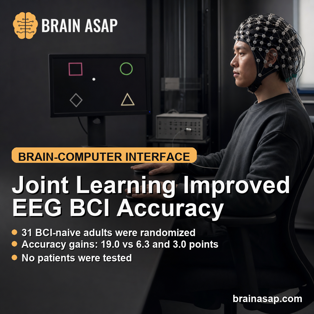 Sensory-Guided Joint Learning Improved EEG Motor Imagery BCI Accuracy in Healthy Adults
